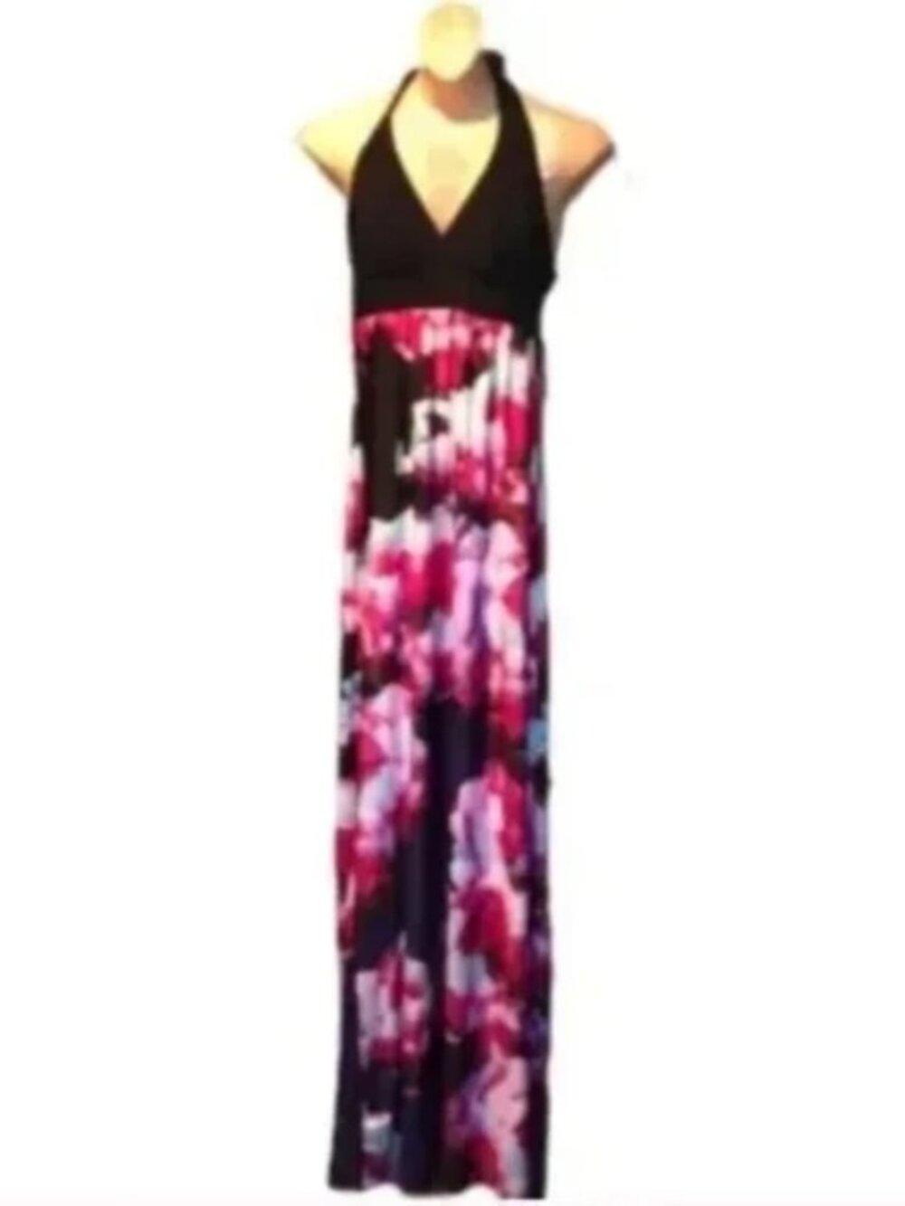 HeartSoul Floral Maxi Dress XS NEW NWT